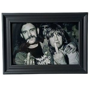 Lemmy Kilmister Ozzy Osbourne music  70s 80s rocknroll Black Sabbath Motorhead